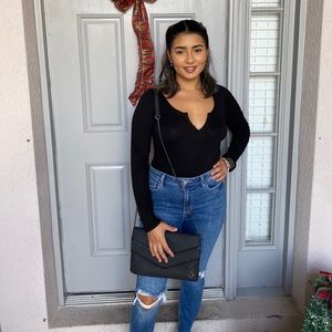 Ava Bodysuit in BLACK